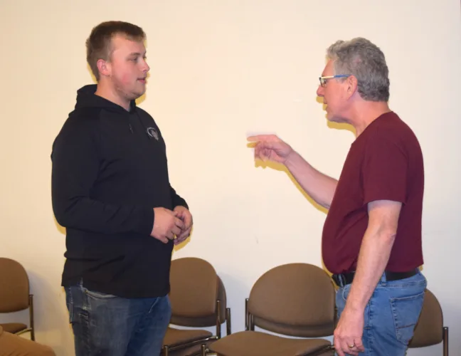 Area officers take in crisis training